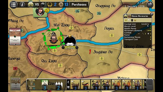 Wars Across the World: Genghis 1207