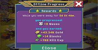 Idle TD: Heroes vs Zombies