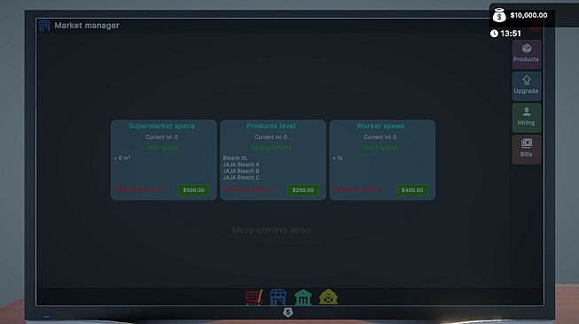 Market master Simulator