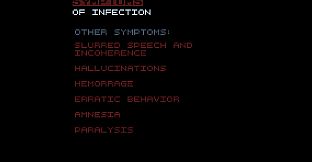 Symptoms of Infection