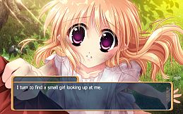 A dragon girl looks up at the endless sky