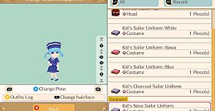 Summer Sailor Set - WorldNeverland - Daily Life in the Elnea Kingdom - Another Life Adventure