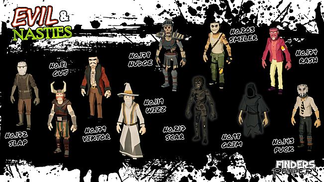 Finders Reapers - Evil & Nasty Character Pack