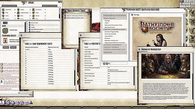 Fantasy Grounds - Pathfinder Society Roleplaying Guild Guide (PFRPG)