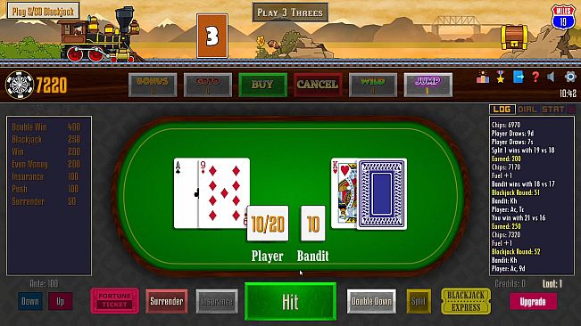 Poker Train - Blackjack