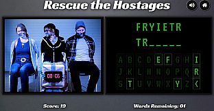 Rescue the Hostages: Cryptic Countdown