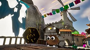 Fluff's Adventure: A Tale of Fur and Steel