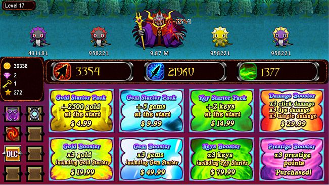 Card Storm Idle- Prestige Booster