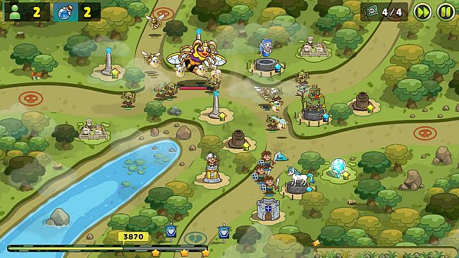 Luna & Monsters Tower Defense -The deprived magical kingdom-