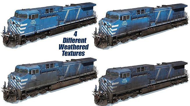 Trainz Plus DLC - CEFX AC4400CW #1026-1059