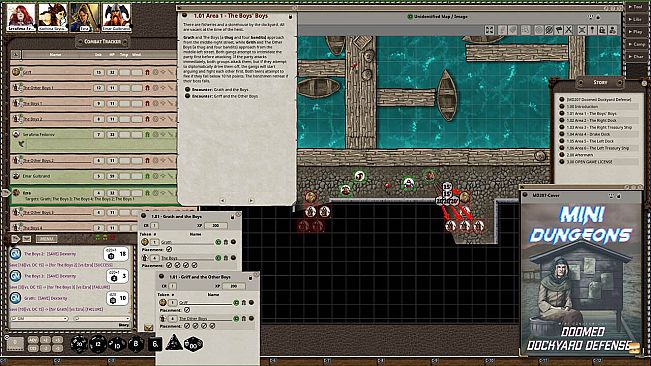 Fantasy Grounds - Mini-Dungeons Bundle #206-210