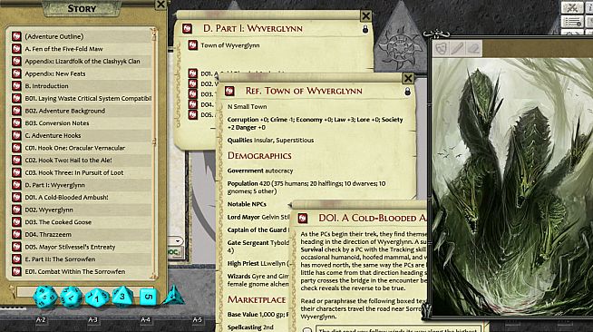Fantasy Grounds - Fen of the Five-Fold Maw (PFRPG)