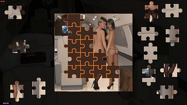 Jigsaw Novel - Naughty Stewardesses