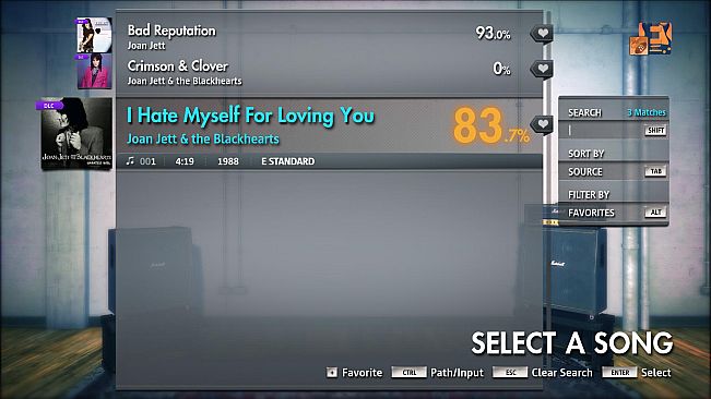 Rocksmith 2014 Edition – Remastered – Joan Jett & the Blackhearts - “I Hate Myself For Loving You”