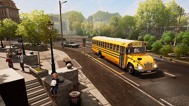 Bus Simulator 21 Next Stop - Official School Bus Extension