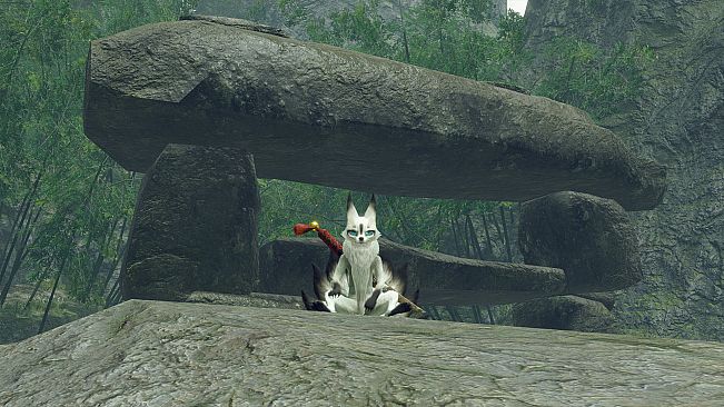 MONSTER HUNTER RISE - "Nine Tails" Palico layered armor set