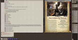 Fantasy Grounds - Call to Arms: The Warlord