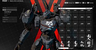 DAEMON X MACHINA - Arsenal Decals Bundle - The Brushstrokes of Souun Takeda