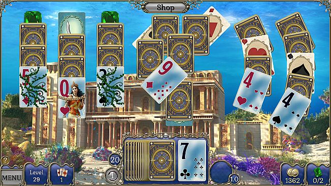 Jewel Match Atlantis Solitaire Collector's Edition
