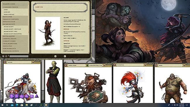 Fantasy Grounds - Pathfinder Roleplaying Game: Villain Codex