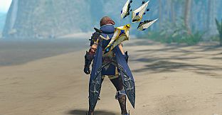 Monster Hunter Rise - "Lost Code: Kiri" Hunter layered weapon (Long Sword)
