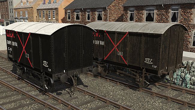 Trainz 2019 DLC - UK Gunpowder Van Pack 1