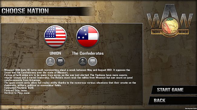 Wars Across the World: Missouri 1861