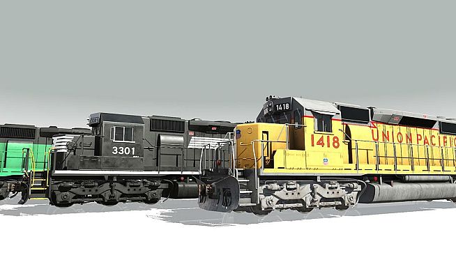 Trainz 2019 DLC - Pro Train: SD40-2 Loco Bundle 1