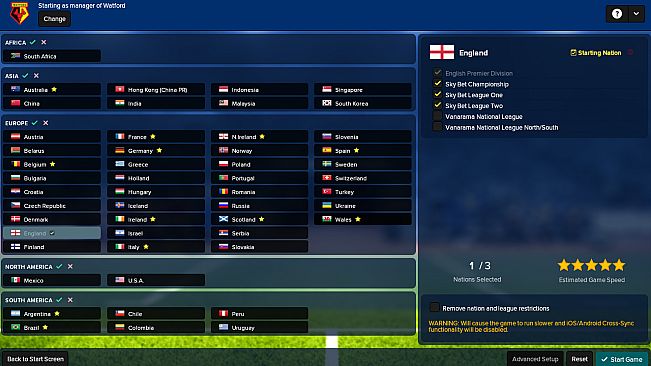 Football Manager Touch 2018