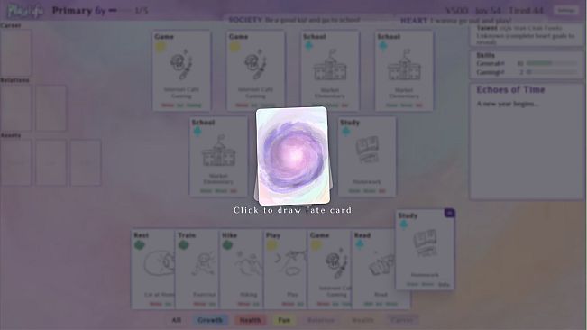 PlayLife: Life Deck Simulator