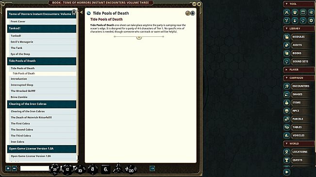 Fantasy Grounds - Tome of Horrors Instant Encounters Volume Three (5E)