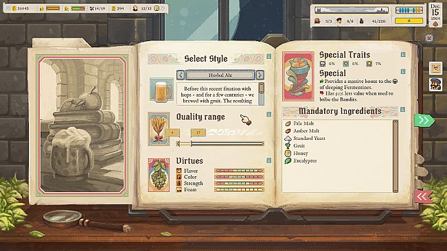 Ale Abbey - Monastery Brewery Tycoon