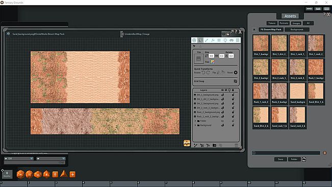 Fantasy Grounds - FG Desert Map Pack