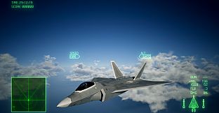 ACE COMBAT7: SKIES UNKNOWN - FB-22 Strike Raptor Set