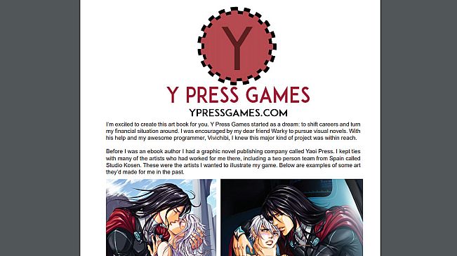 To Trust an Incubus - Art Book