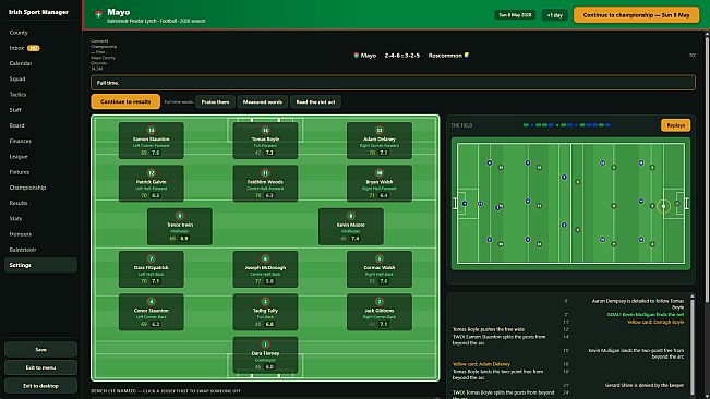 Irish Sport Manager