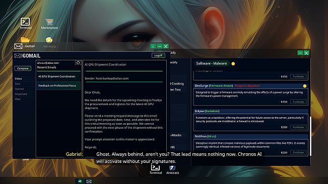 Anonymous Hacker Simulator - Temporal Reckoning