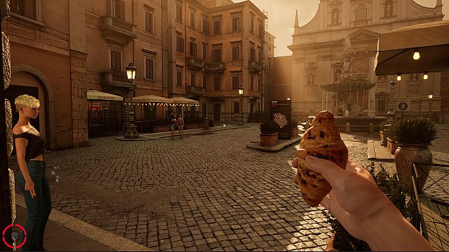 A Bad Morning for a Roman Cornetto