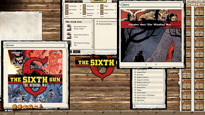 Fantasy Grounds - The Sixth Gun: The Winding Way (Savage Worlds)