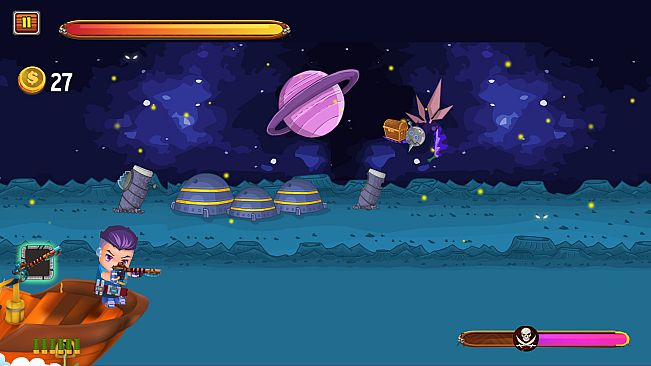 Captain vs Sky Pirates - Moon Base