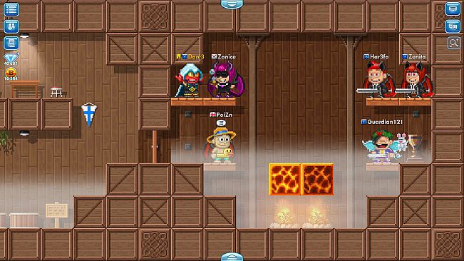 Pixel Worlds: MMO Sandbox