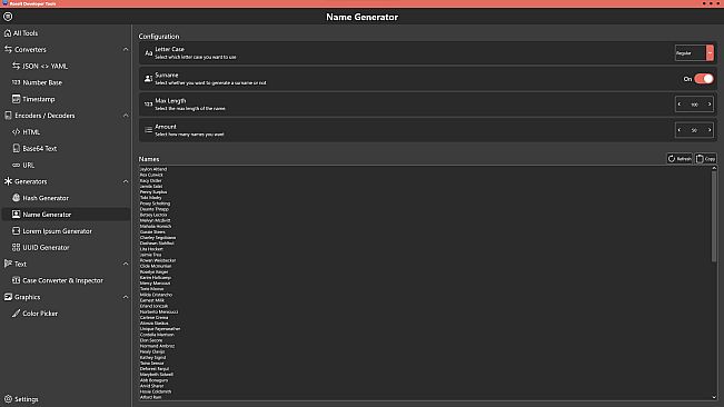 Roselt Developer Tools