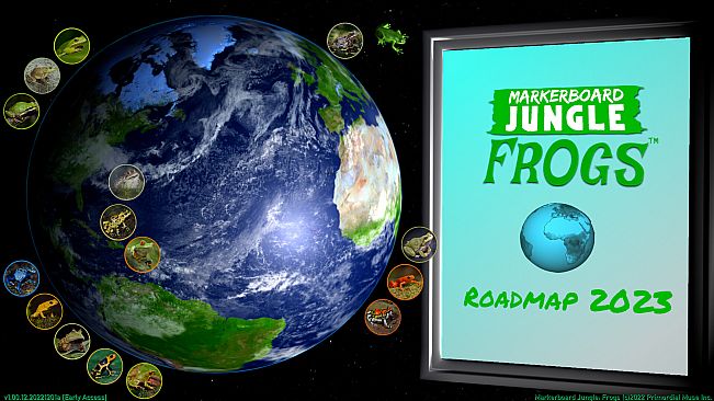 Markerboard Jungle: Frogs