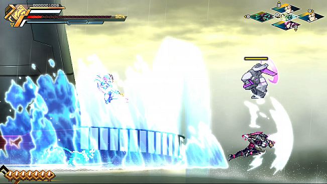 Azure Striker GUNVOLT 3 - EX Image Pulses: Carrera, Gibril, and Milas pack