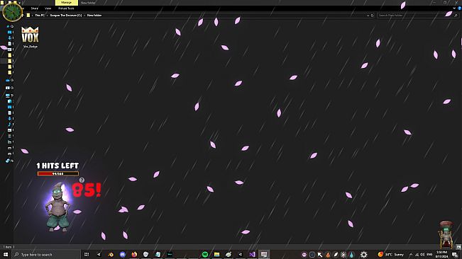 Cozy Desktop: Relaxing Weather and Atmosphere