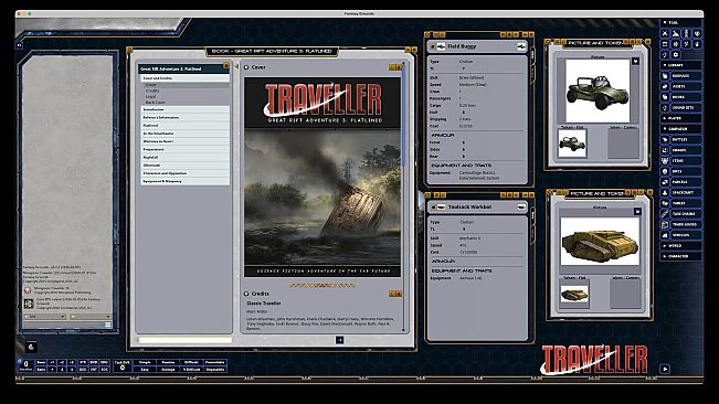 Fantasy Grounds - Traveller Great Rift Adventure 3: Flatlined