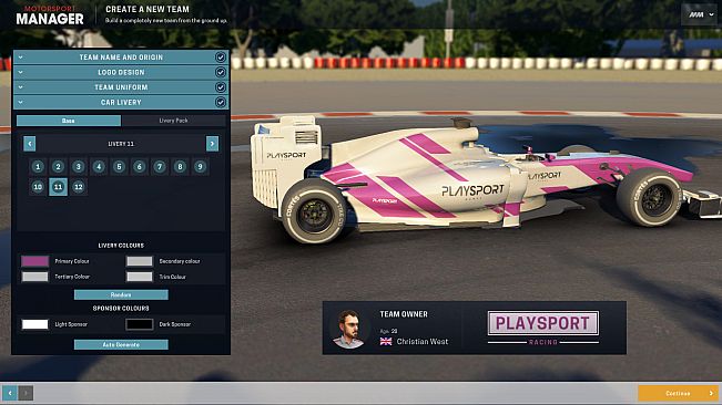 Motorsport Manager - Create Your Own Team