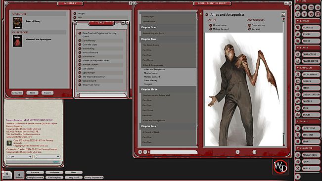 Fantasy Grounds - Werewolf: Scent of Decay