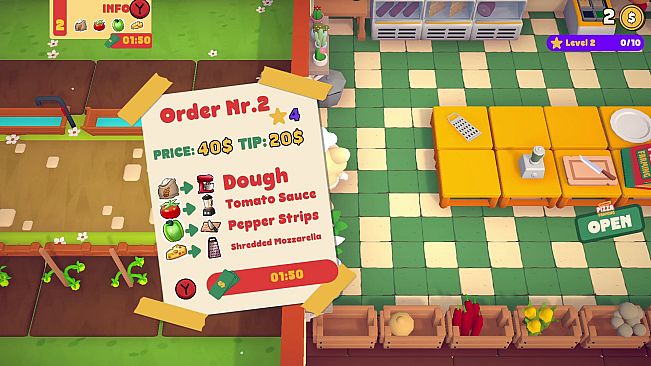 Cat&Rabbit Pizza Farming