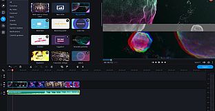 Movavi Video Suite 2022 - Universe of Particles Intro Pack
